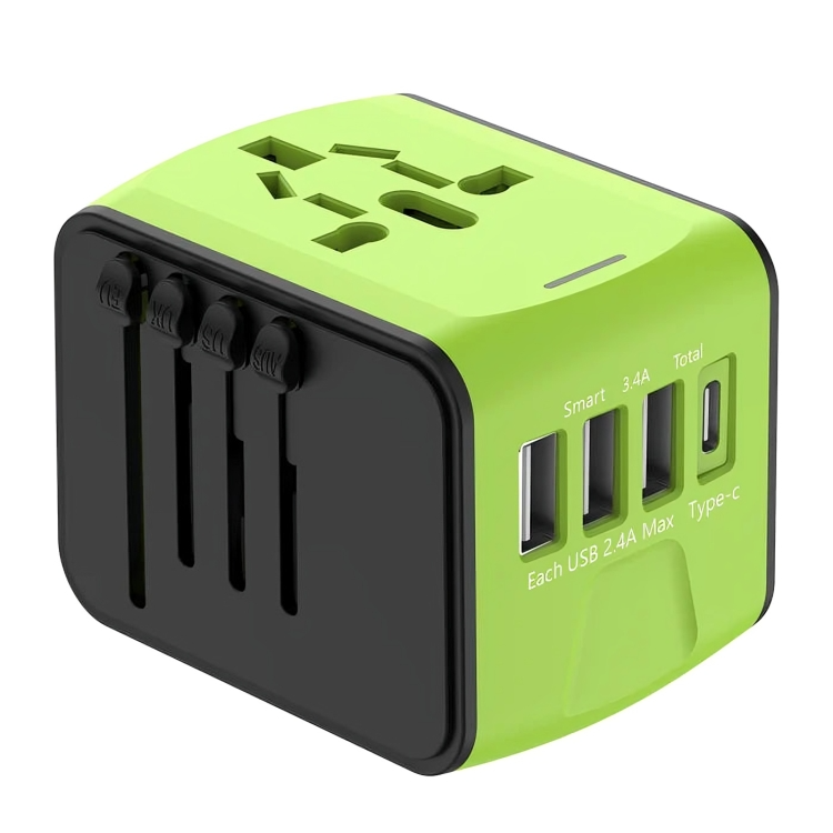 GlobalChargeâą | Multifunktionell reseadapter omvandlare