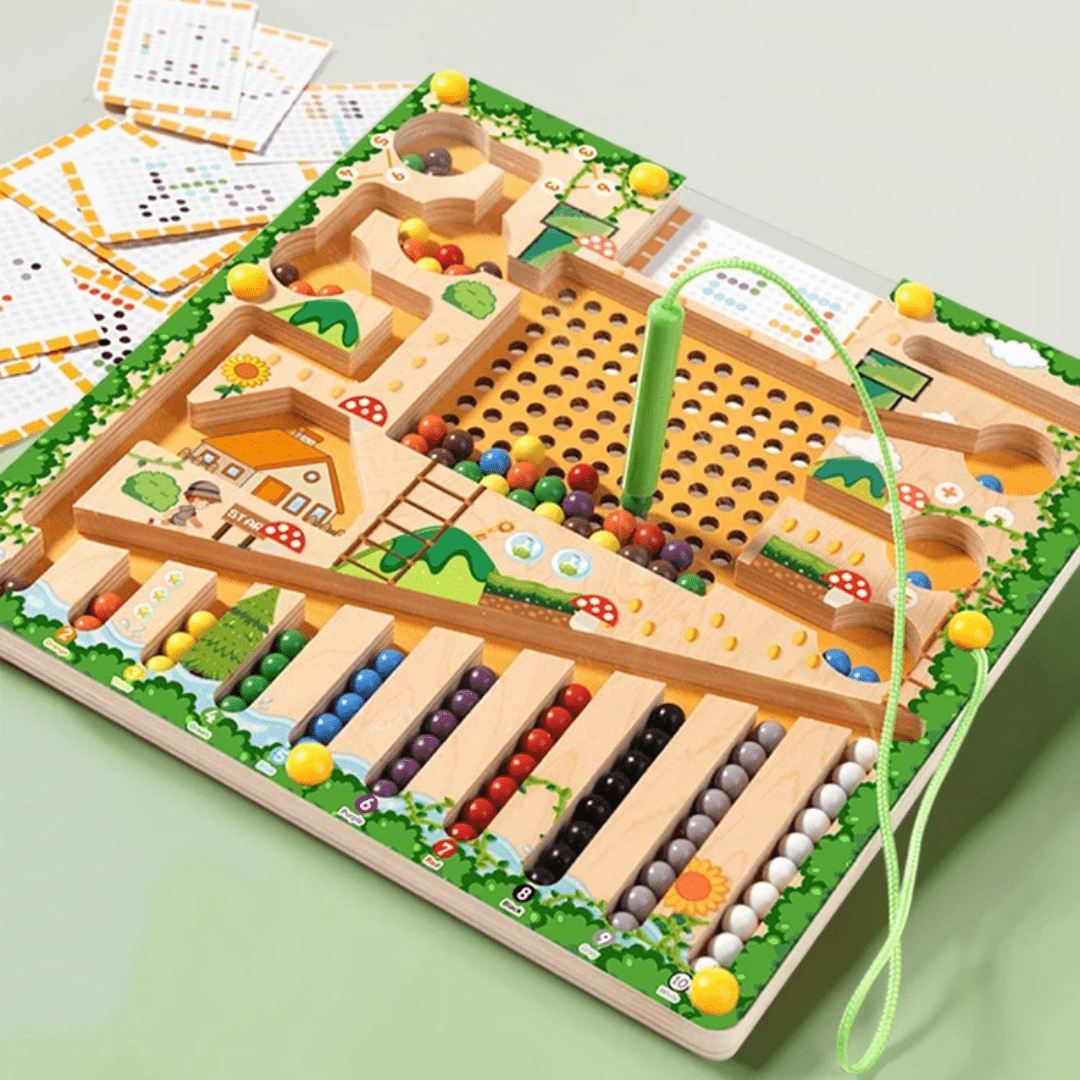 WiggleMaze⹠| Perfekt för barns sensoriska och logiska utveckling!
