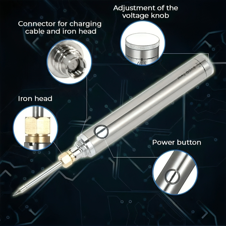 TILLFĂLLIGT 50% RABATT | MiniWeldâą | BĂ€rbar USB-lödkolv Pro