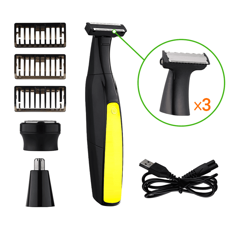 TILLFĂLLIGT 50% RABATT | ShaveProâą | Allt-i-ett elektrisk trimmer - Aurora Stockholm