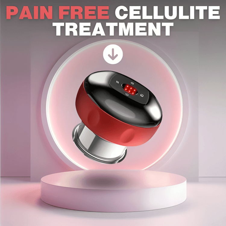 TILLFĂLLIGT 50% RABATT | CelluSootheâą | Elektrisk anti-cellulit kupningsmassageapparat - Aurora Stockholm