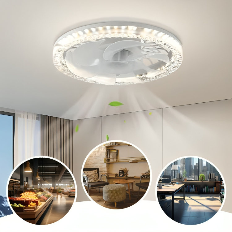 ComfortFan⹠| Justerbar tyst flÀktlampa