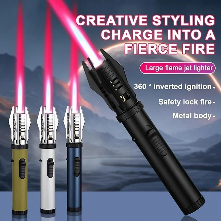 FlareTorch⹠| VindsÀker tÀndare med jetflamma