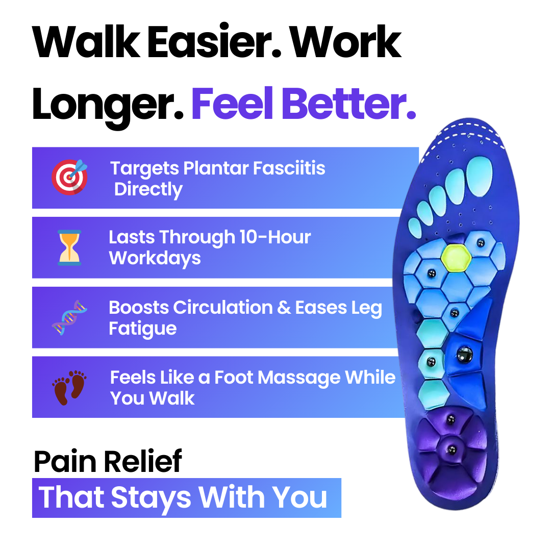 HealStep⹠| SÀg adjö till fotsmÀrta!