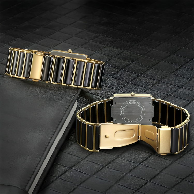 ChronoLuxâą | Lyxigt fyrkantigt armbandsur