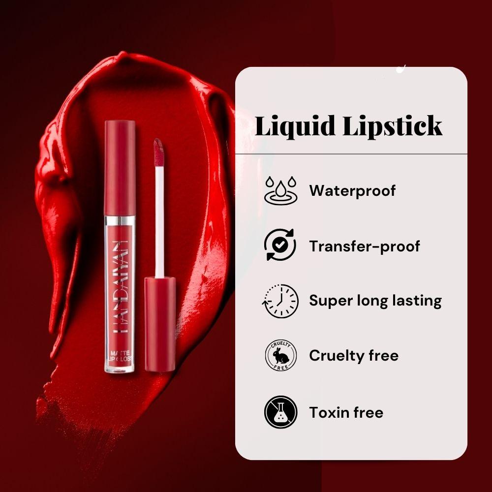 TILLFĂLLIGT 50% RABATT | VelvetKissâą | Matte flytande lĂ€ppstift kit