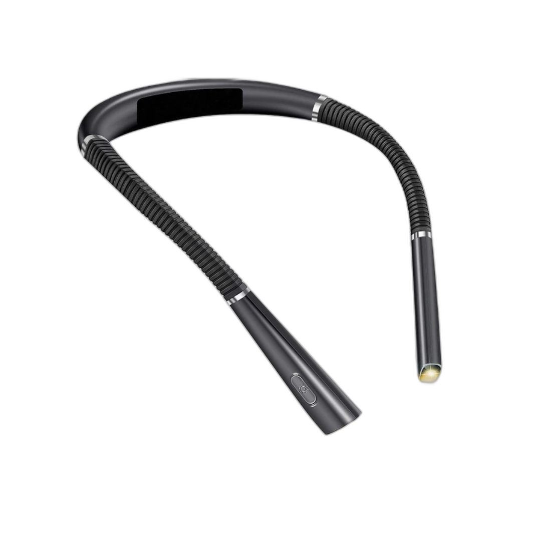FlexiBeamâą | Flexibel handsfree LED-halslampa LĂ€slampa