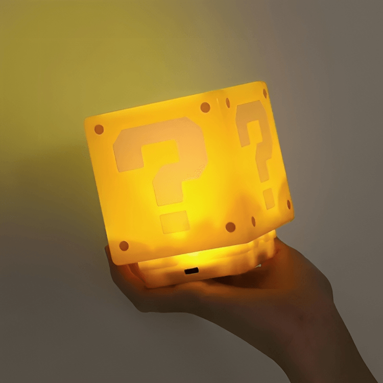 1 + 1 GRATIS IDAG | PixelGlowâą | Retro blocklampa - Aurora Stockholm