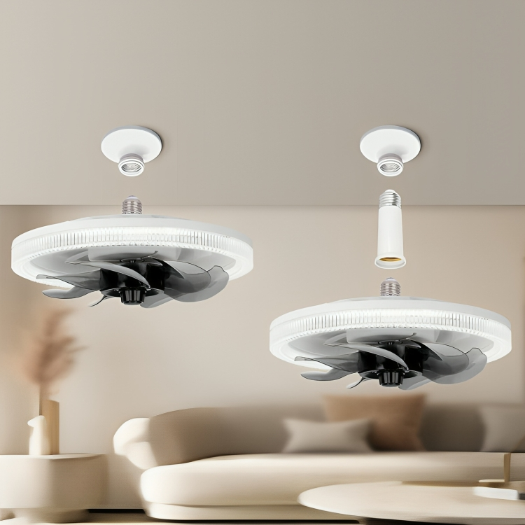ComfortFan⹠| Justerbar tyst flÀktlampa