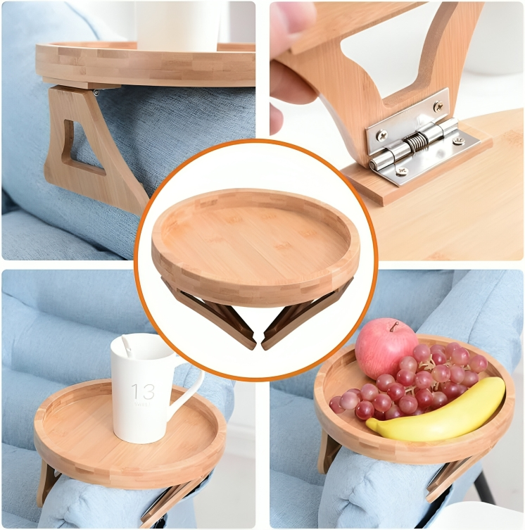 CouchTray⹠| Förvandla din soffarm till ett praktiskt sidobord!