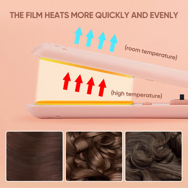 TILLFĂLLIGT 50% RABATT | CharmCurlâą | Dubbel styling utan anstrĂ€ngning