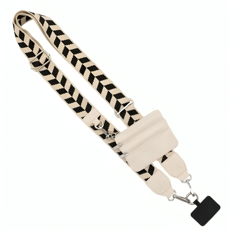 ZipStrap⹠| Multifunktionell mobilrem med plÄnbok