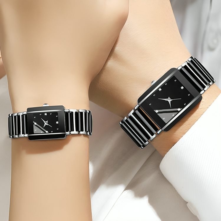 ChronoLuxâą | Lyxigt fyrkantigt armbandsur