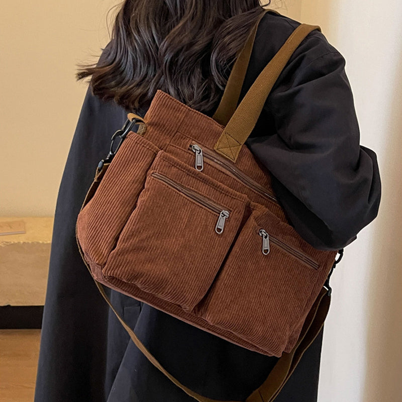 CordyBag⹠| Stor CorduroyvÀska