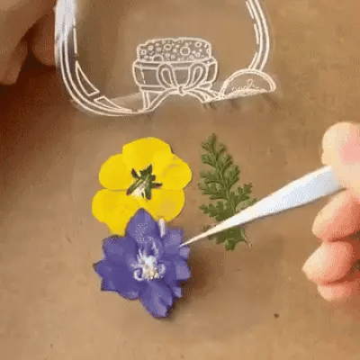 1 + 1 GRATIS | BloomMarks⹠| BokmÀrke Med Naturliga Blommor - Aurora Stockholm