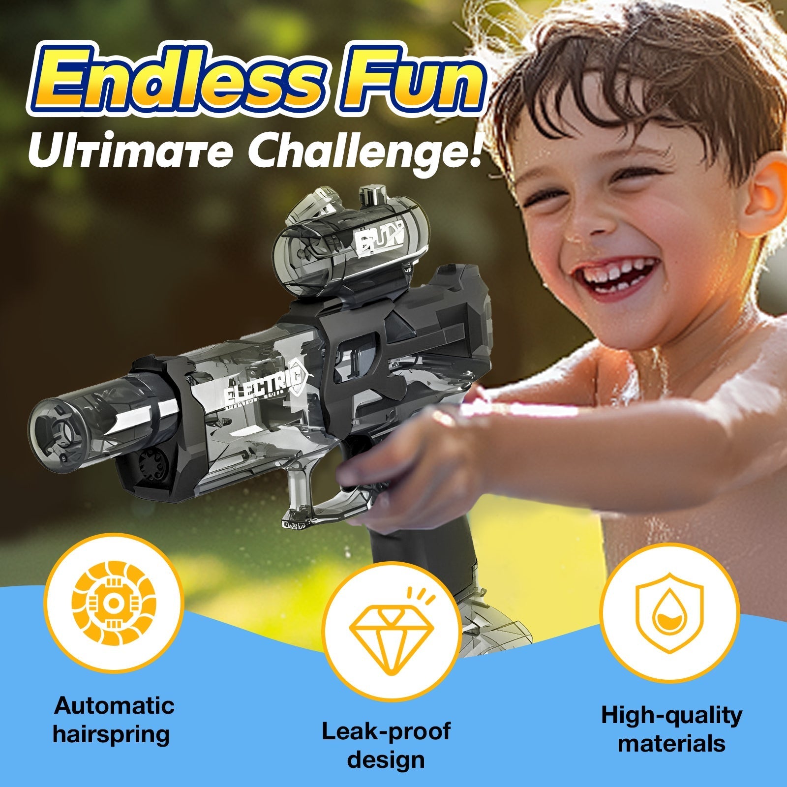 HydroFlare⹠| Utformad för intensiva vattenstrider utomhus!