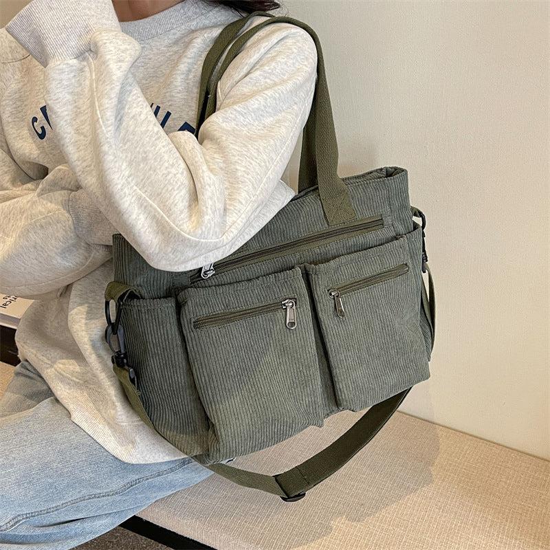 CordyBag⹠| Stor CorduroyvÀska
