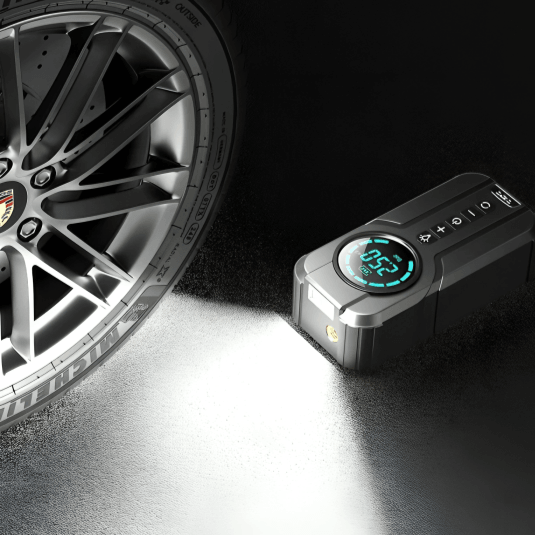 TILLFĂLLIGT 50% RABATT | TireJetâą | MinidĂ€ckpump med snabb pĂ„fyllning - Aurora Stockholm