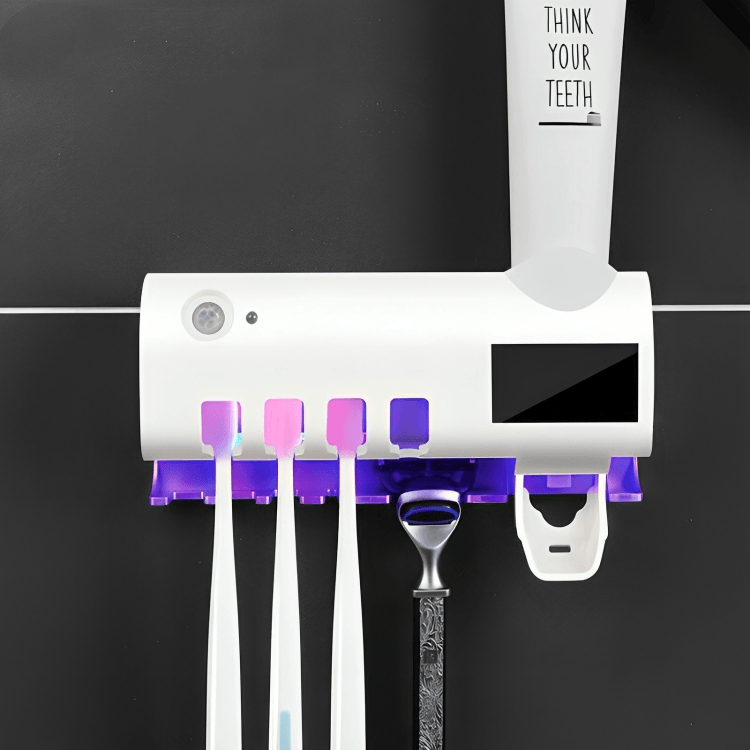 1 + 1 GRATIS IDAG | GermShield⹠| Smart UV-tandborsthÄllare - Aurora Stockholm