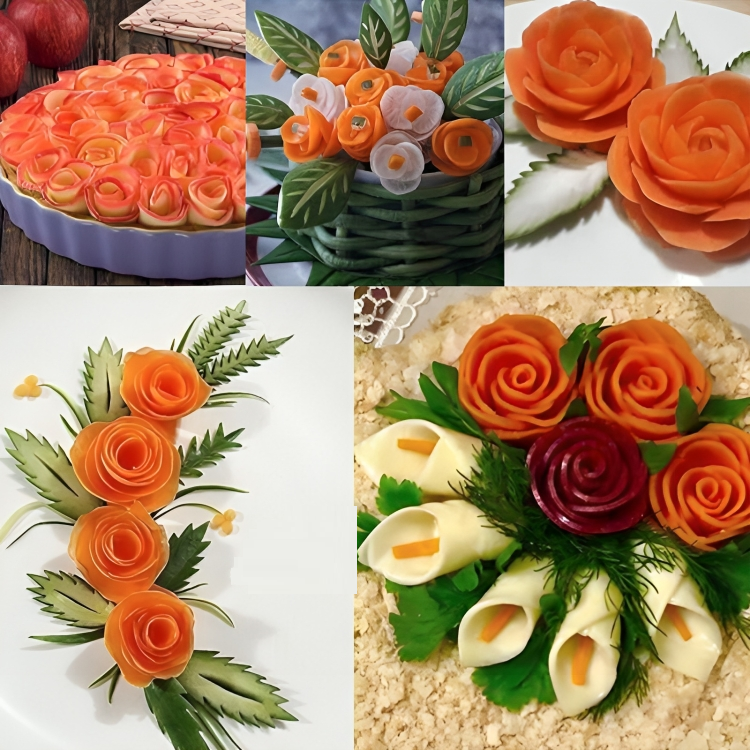 FloraPeel⹠| Blomformad spiralskÀrare för grönsaker