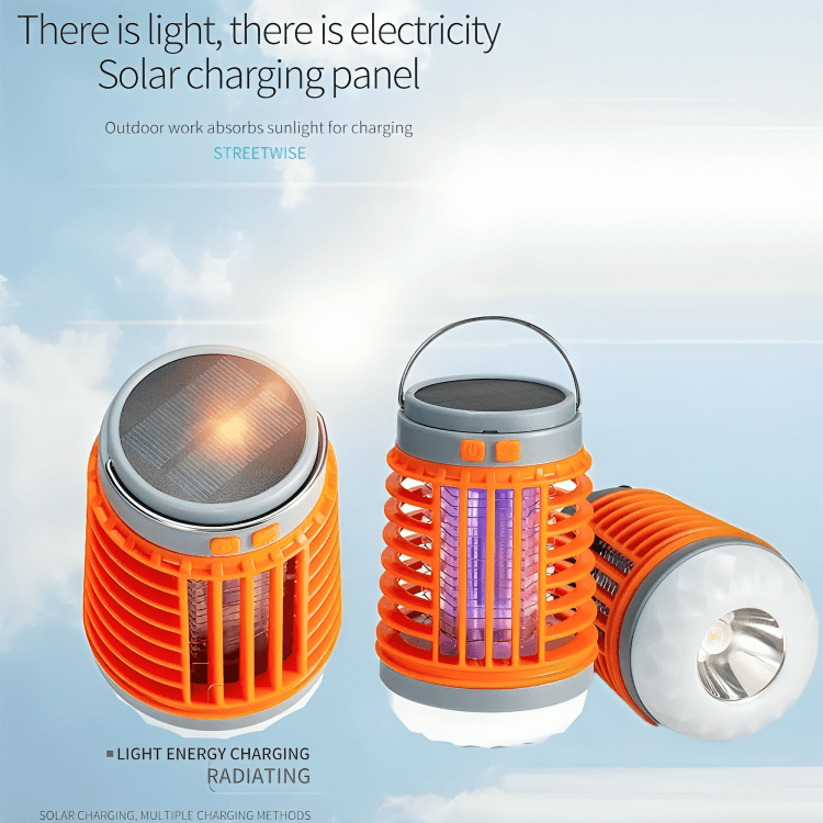 BuzzBlockâą | Solcellsdriven Myggavvisande Lampa - Aurora Stockholm