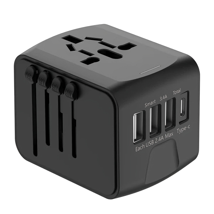 GlobalChargeâą | Multifunktionell reseadapter omvandlare