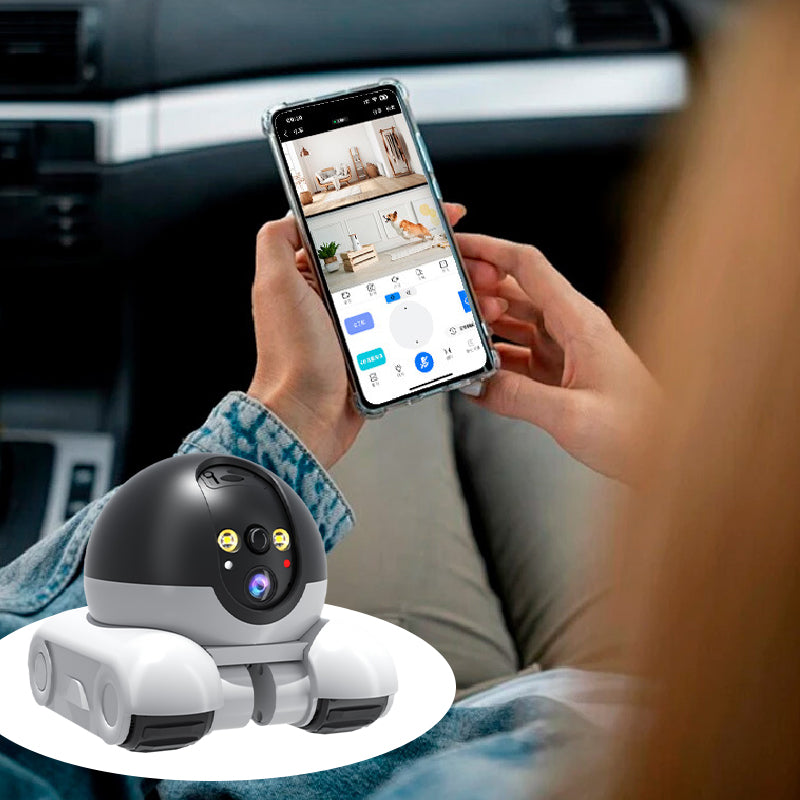 TILLFĂLLIGT 50% RABATT | RoboWatchâą | Vem behöver en vakthund nĂ€r man har en robotspion!