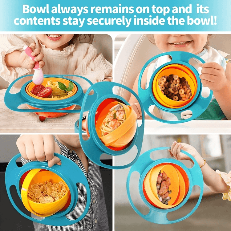 1 + 1 GRATIS IDAG | SpinnyBowl⹠| Baby UFO-skÄl - Aurora Stockholm