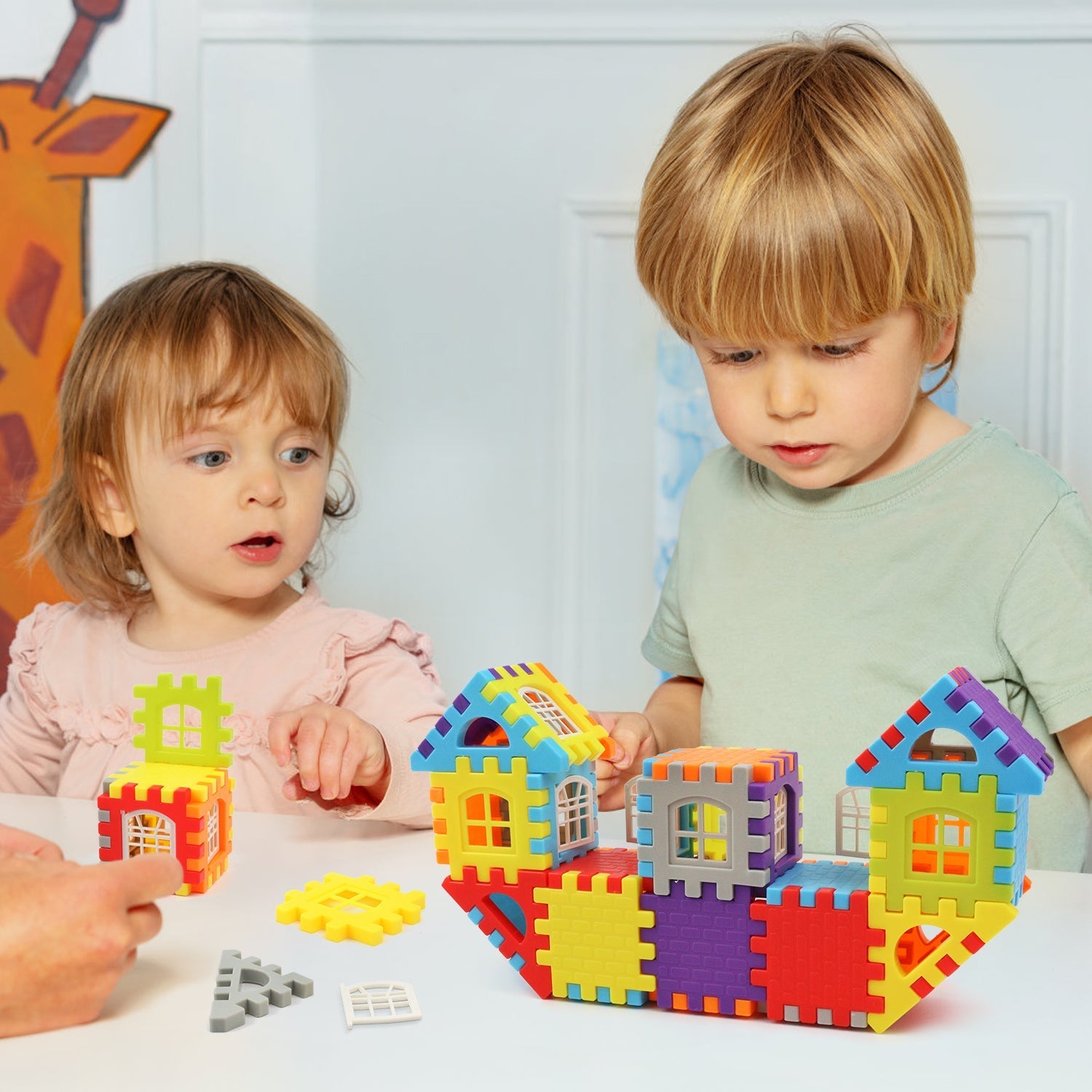 TILLFÄLLIGT 50% RABATT | SnapBlocks™ | Kreativ Montessori Byggblock