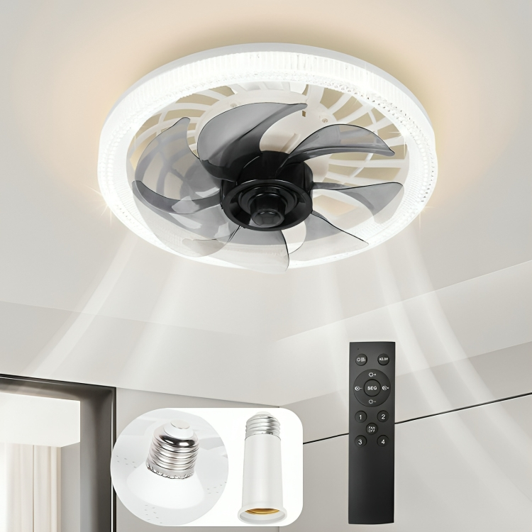 ComfortFan⹠| Justerbar tyst flÀktlampa