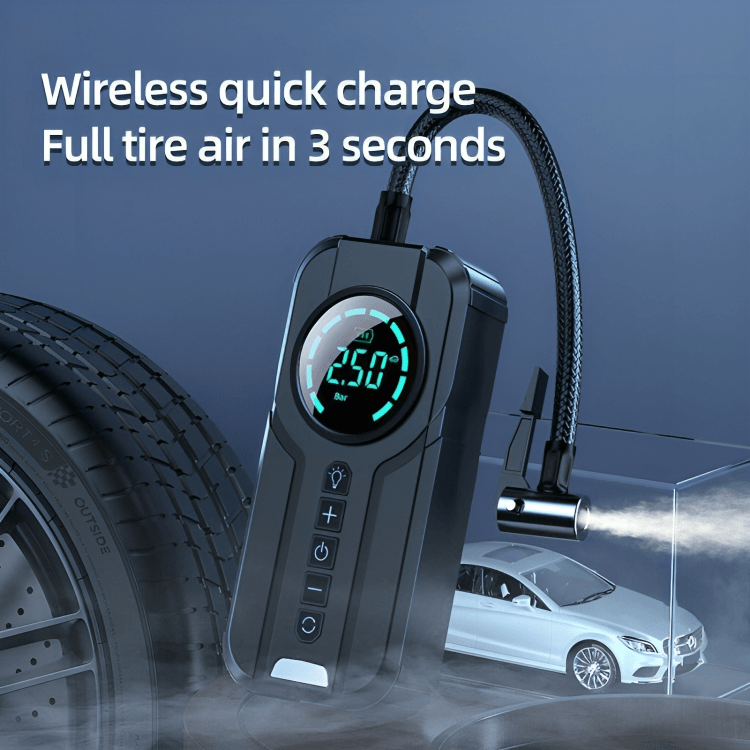 TILLFĂLLIGT 50% RABATT | TireJetâą | MinidĂ€ckpump med snabb pĂ„fyllning - Aurora Stockholm