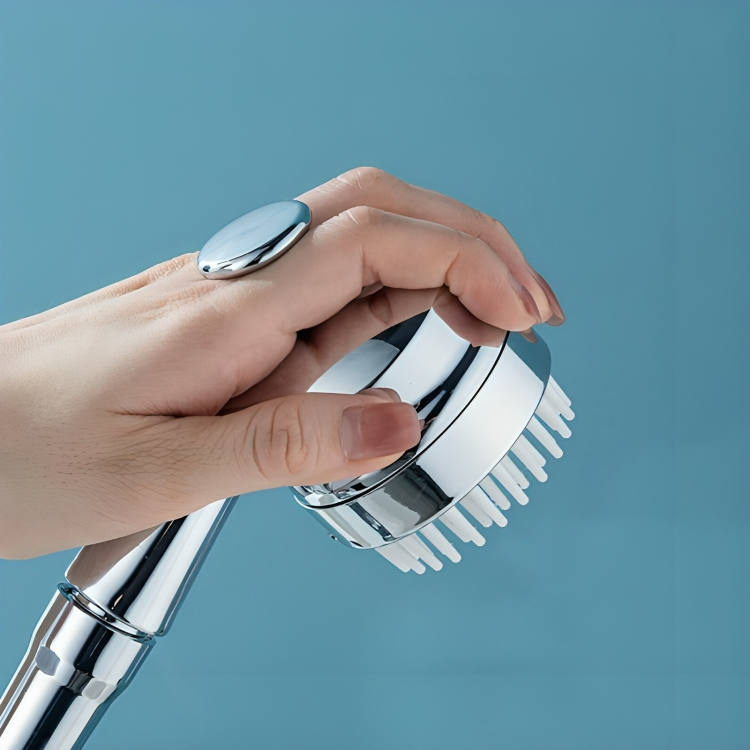 TILLFĂLLIGT 50% RABATT | ShowerEaseâą | Multifunktionellt duschhuvud med tryck för tvĂ€ttstĂ€ll