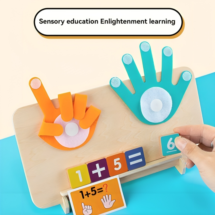 TILLFÄLLIGT 50% RABATT | MathPals™ | Montessori fingerräkningsbräda