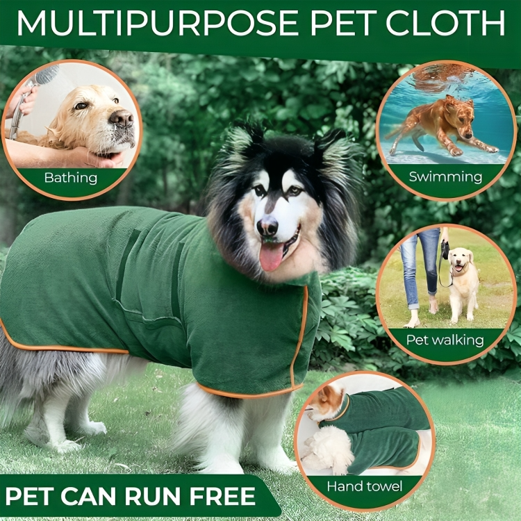 WarmPaws⹠| Superabsorberande badrock för hundar