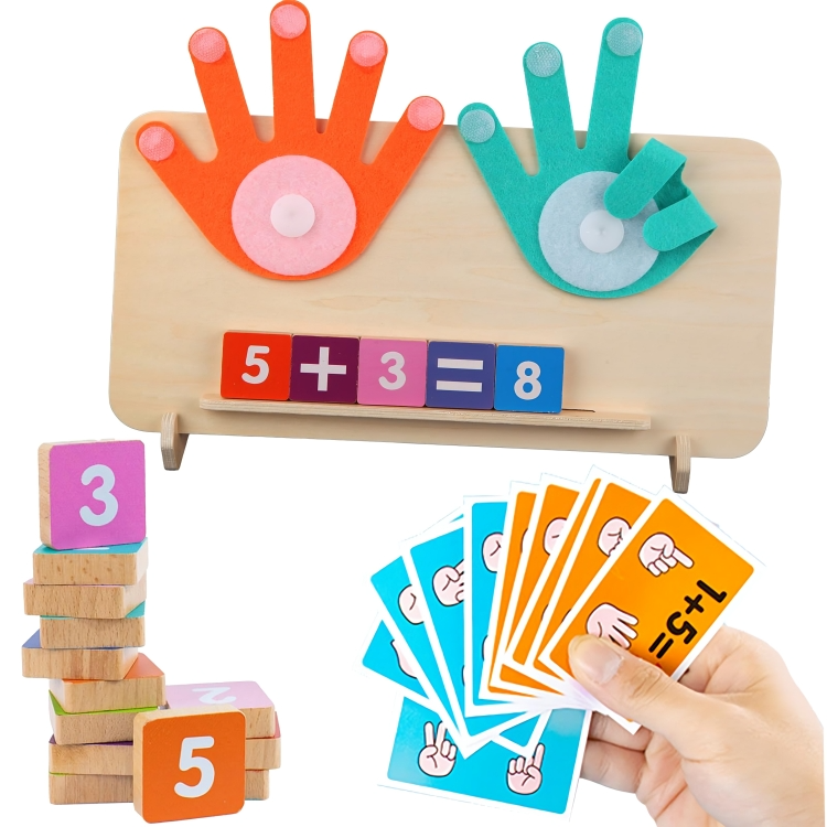 TILLFÄLLIGT 50% RABATT | MathPals™ | Montessori fingerräkningsbräda