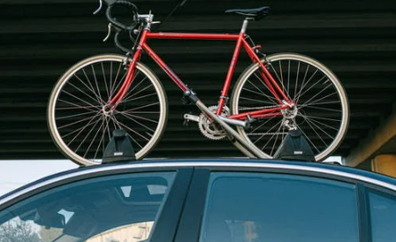 Bil och cykel