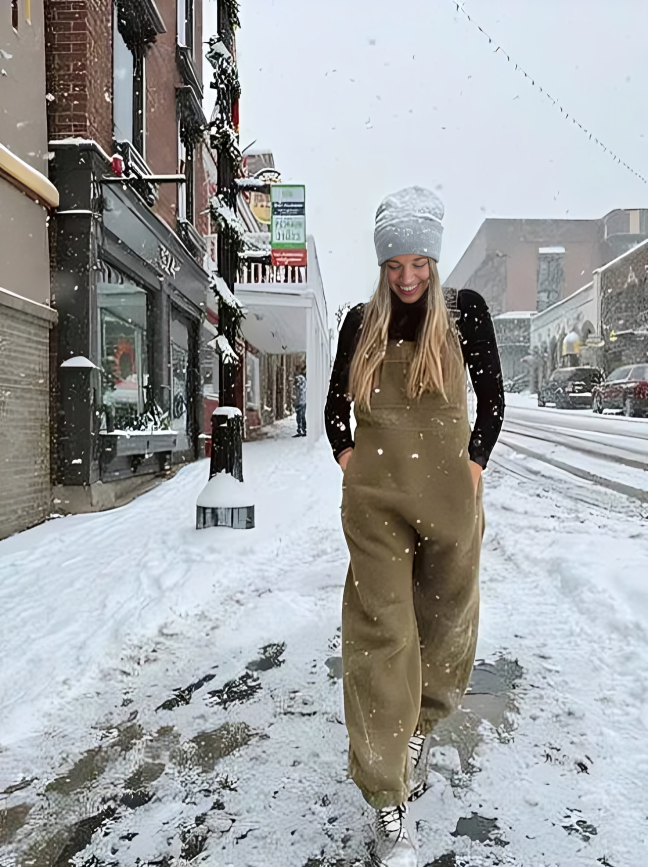 Frostine™ | Värmeoverall i fleece med dragkedjefickor