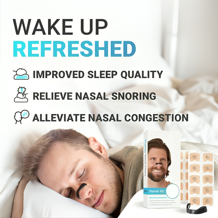 BreatheWell™ | Magnetisk näsremsa - startkit