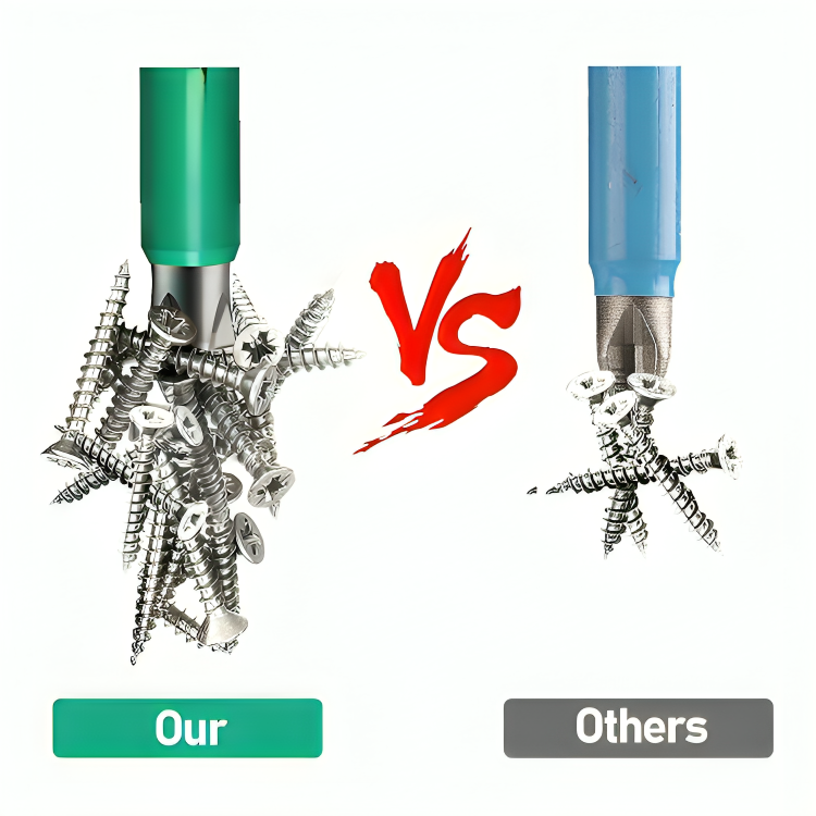 MagBit™ | Stark magnetisk skruvmejselborrsats
