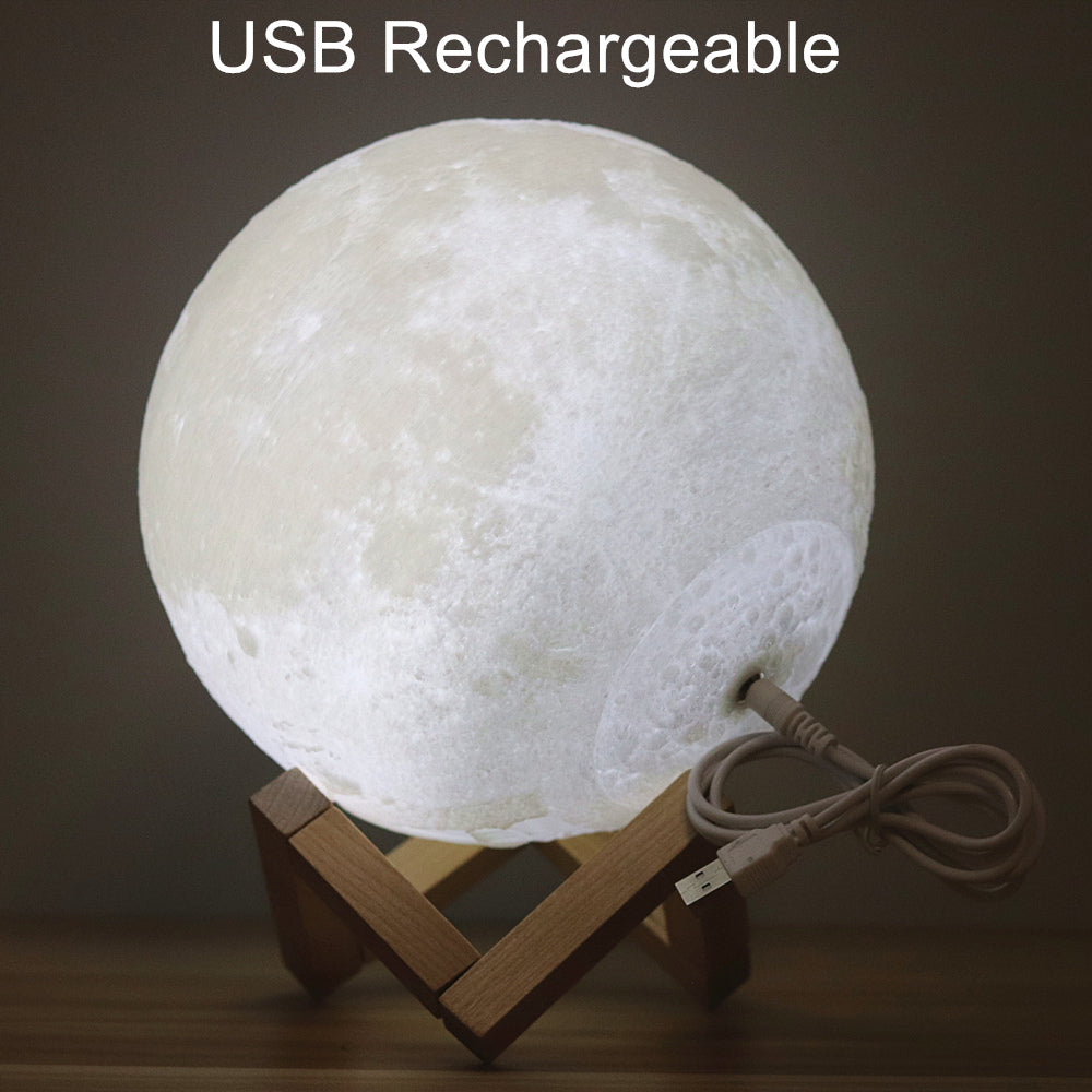 LunaMemoir™ | Personlig 3D-månlampa