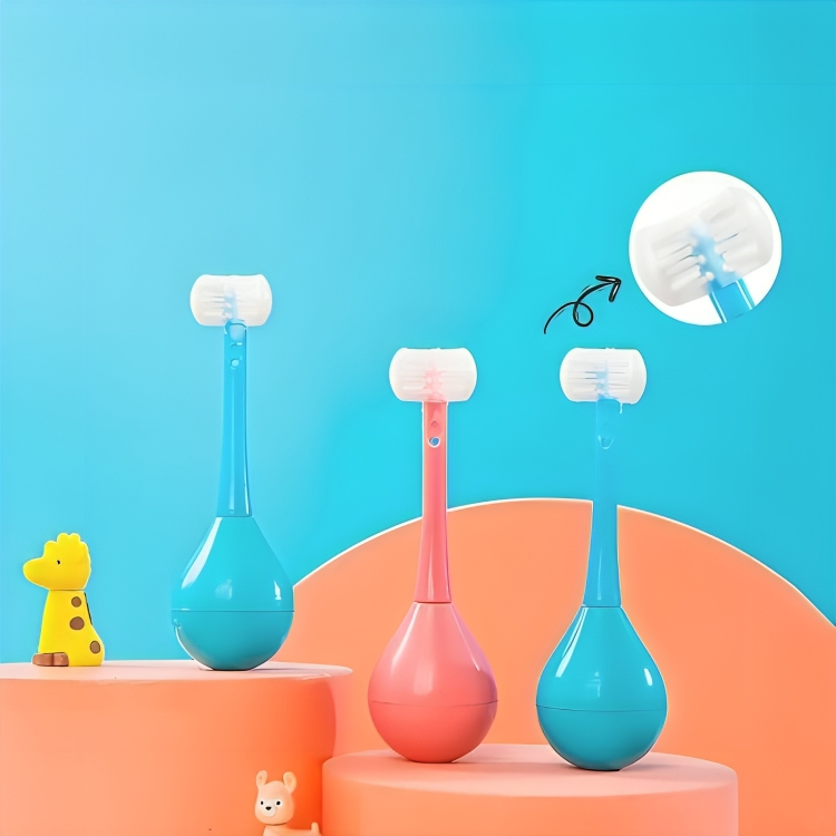 BrushWiz™ | 3-sidig tandborste för barn