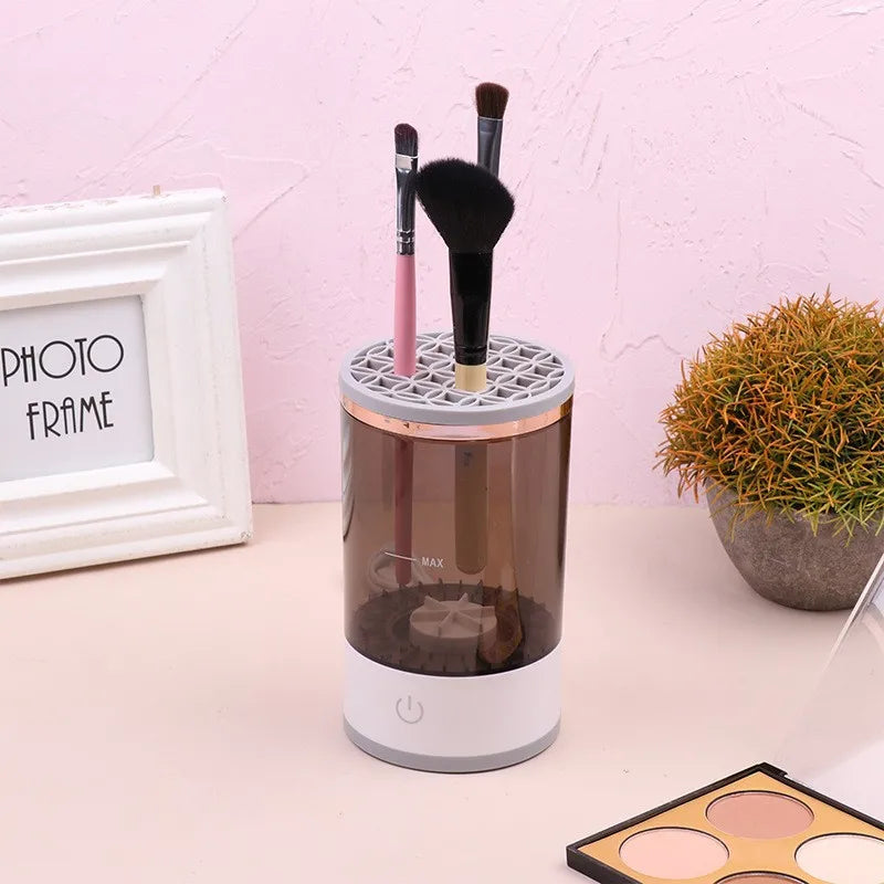 BrushGlam™ | Automatisk rengörare för sminkborstar