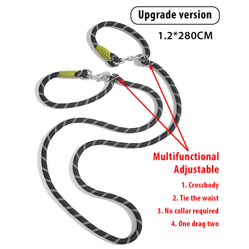 PawVentures™ | Premium handsfree-koppel för hundar