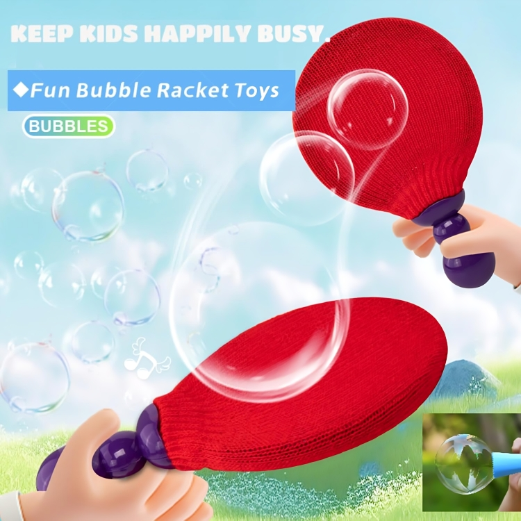 BubbleBounce™ | Kreativt bordtennisracket-set för såpbubblor