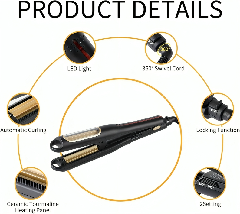 TILLFÄLLIGT 50% RABATT | SnapCrimp™ | Smidiga, strukturerade krusningar med en djärv, elegant finish!