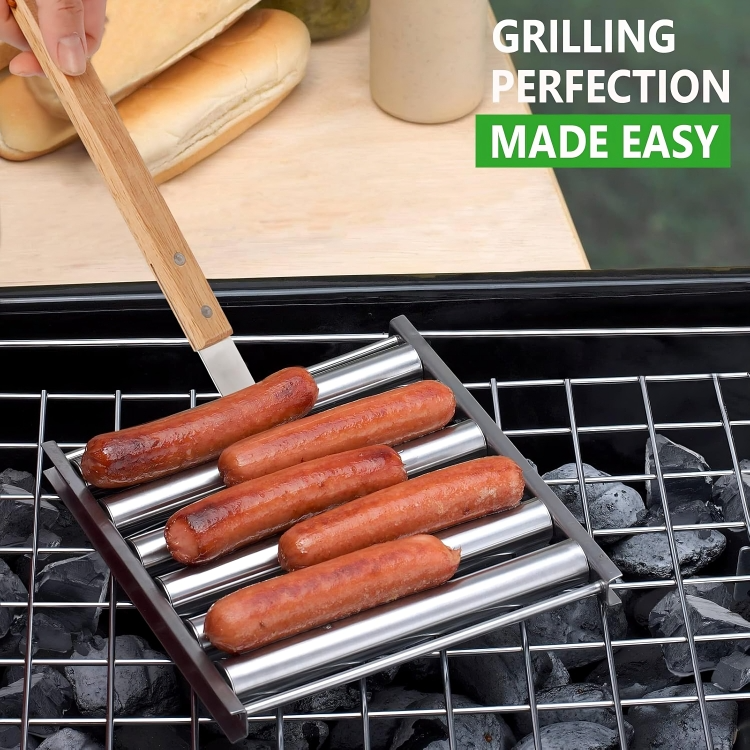 TILLFÄLLIGT 50% RABATT | SausageRoll™ | Grilla korv som ett proffs!