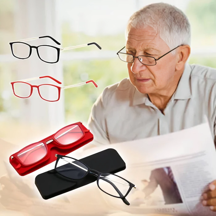 SlimVision™ | Ultratunna antiblått ljus-glasögon