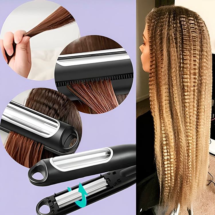 TILLFÄLLIGT 50% RABATT | SnapCrimp™ | Smidiga, strukturerade krusningar med en djärv, elegant finish!