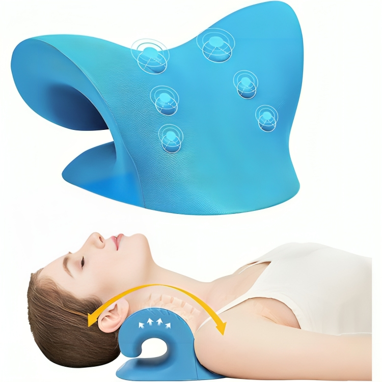TILLFÄLLIGT 50% RABATT | NeckSoothe™ | Kudde för stöd av halsryggen