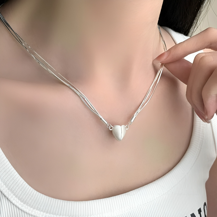 TILLFÄLLIGT 50% RABATT | HeartLink™ | Magnetiskt hjärthalsband